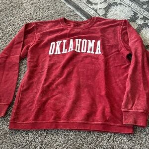 Red Oklahoma Sweatshirt